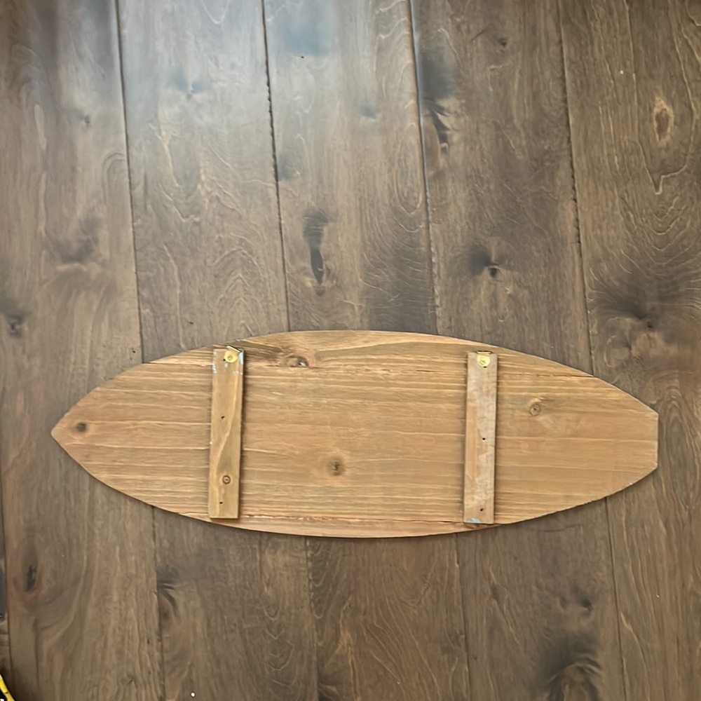 Distressing Wooden Surfboard Wall Decor - Picture 5 of 6